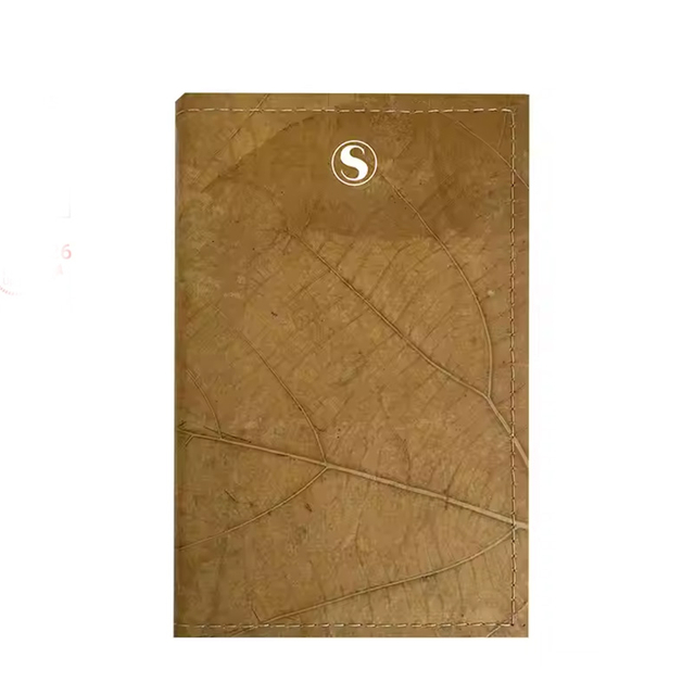 Personalized Custom Logo Leather Journal Planner Floral Leather Journal Notebook for Gift