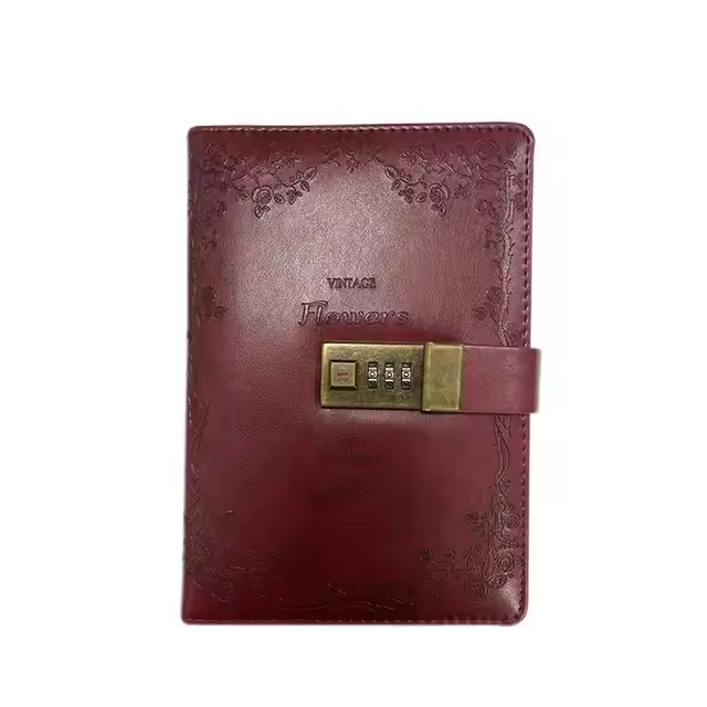Wholesale Custom Notebook Printing Personalized Printed Pu Leather Notebooks