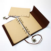 Refillable Daily Planner Personalised Genuine Leather Refillable Journal for Office