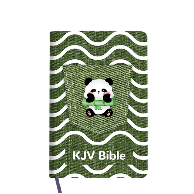 Customized Holy Bible Book with Hot Stamping Logo Christian Spanish Bible with Large Print