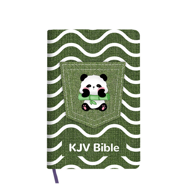 Customized Holy Bible Book with Hot Stamping Logo Christian Spanish Bible with Large Print