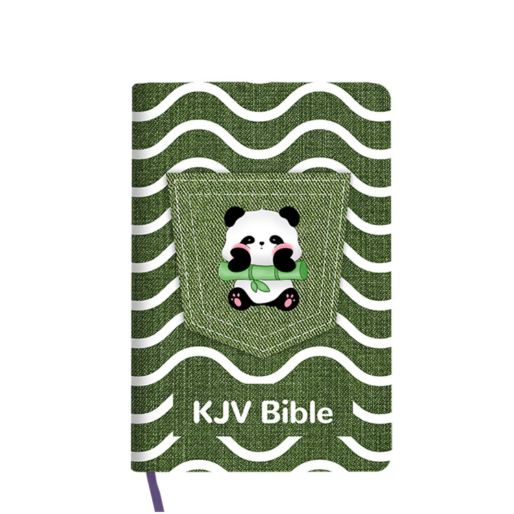 Customized Holy Bible Book with Hot Stamping Logo Christian Spanish Bible with Large Print