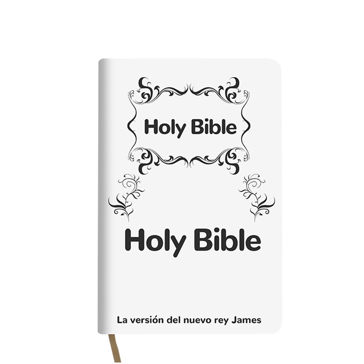 Hochwertiger Premium Cut King James Version PU Cover Bible NIV Studie Bibelhersteller