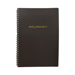 Factory Colorful Hard Cover Custom Blank Spiral Notebook Diary Planner