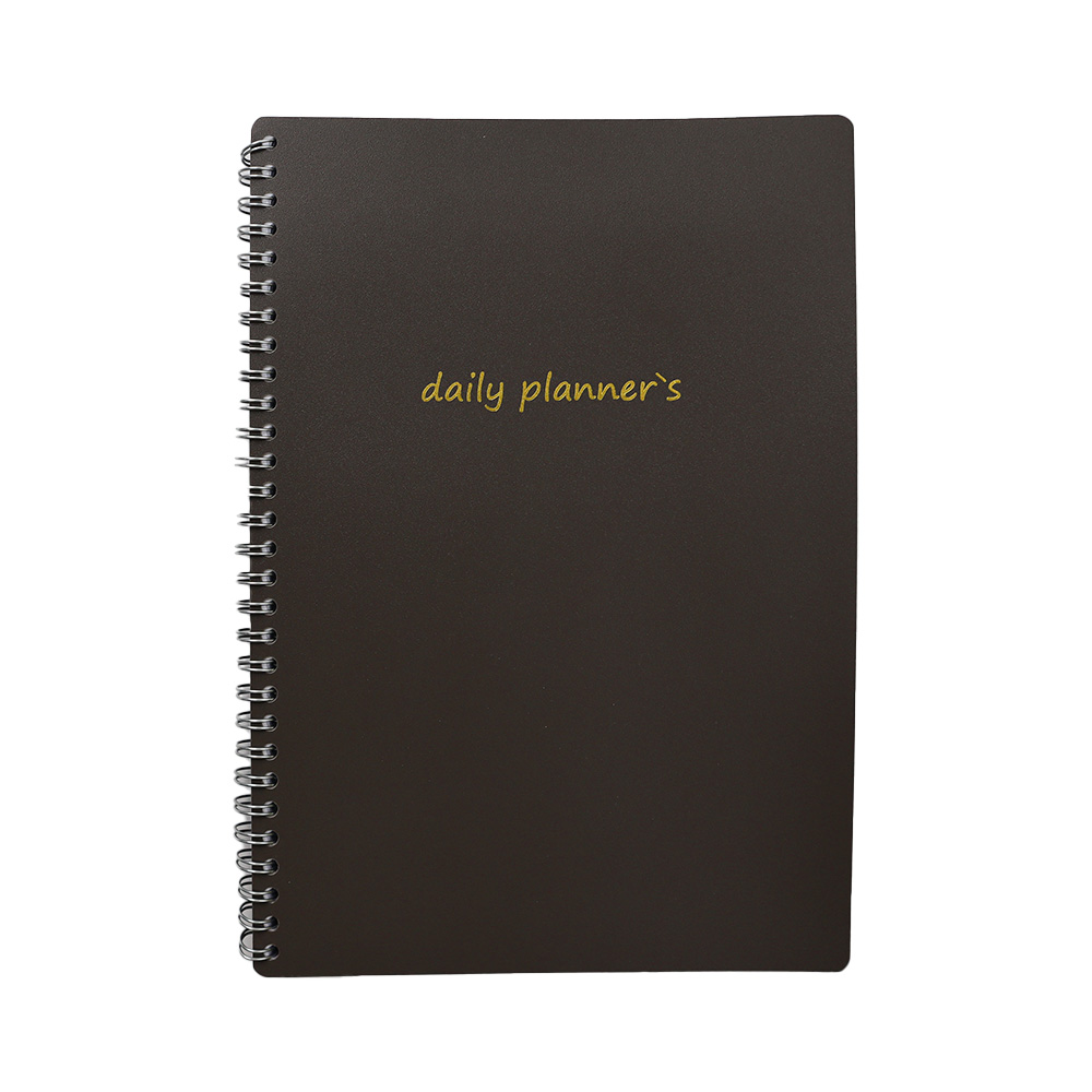 Factory Colorful Hard Cover Custom Blank Spiral Notebook Diary Planner
