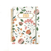 Factory Wholesale Solid Color Pvc Plastic Cover Spiral Notebook for School Supplier