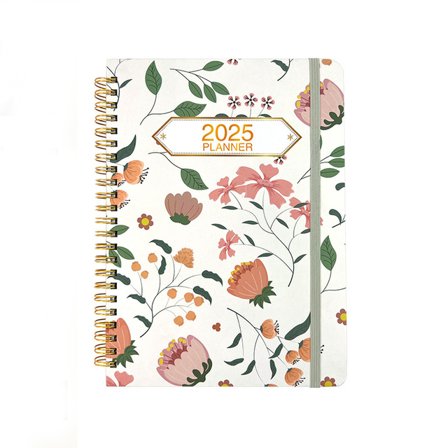 Factory Wholesale Solid Color Pvc Plastic Cover Spiral Notebook for School Supplier