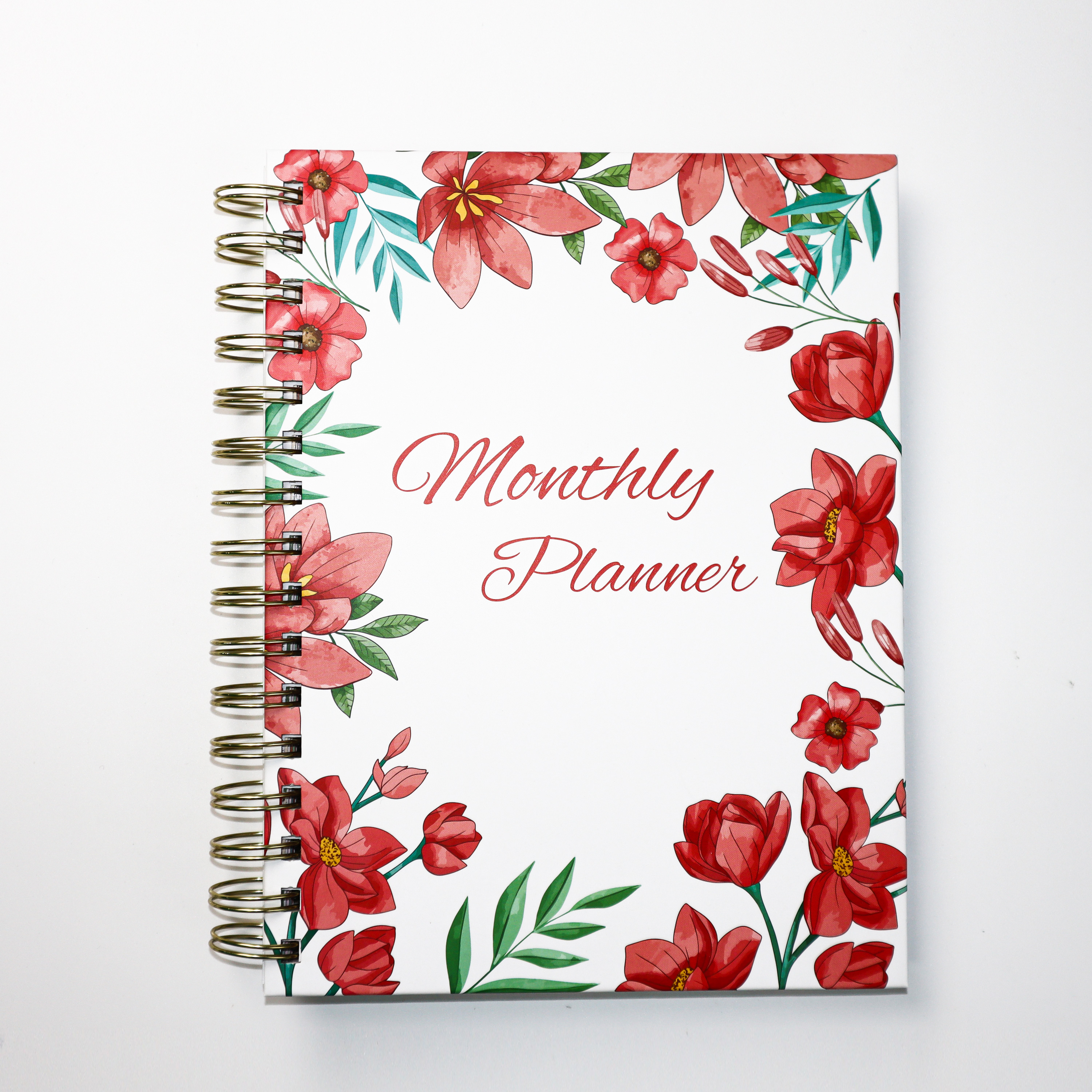 Wholesale Cheap Colorful Dotted Hard Cover Large Spiral Notebook Calendar Custom