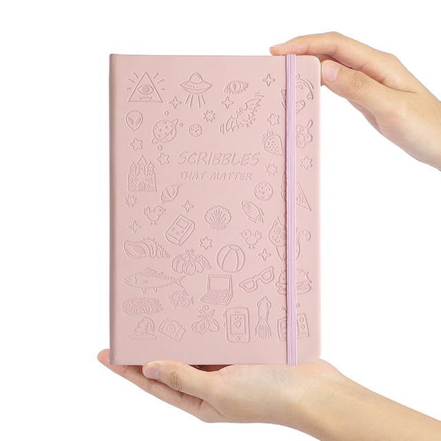 Wholesale A5 Printed PU Leather Agenda Planner Custom PU Notebooks Printing And Binding Near Me