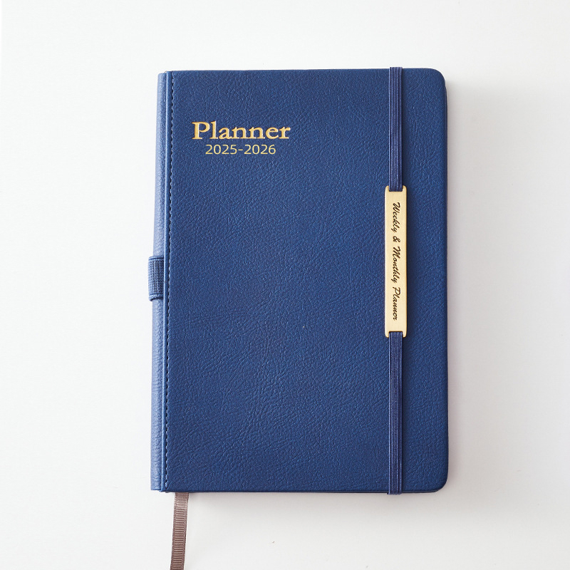 Factory Profesional Manufacturer Wholesale Printing Service Customizable Pu Leather Cover A4 Booklet