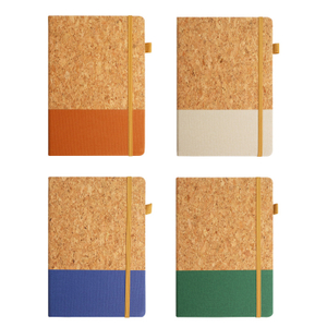 Factory Wholesale All Size Customized Logo Handmade Vegan Pu Leather Cover Notebook Printing Services