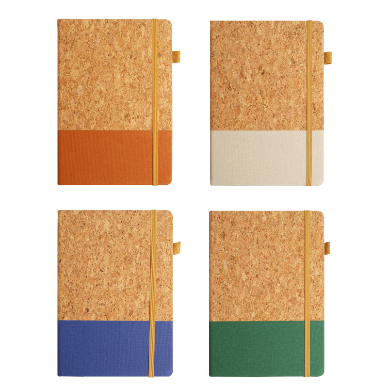 Factory Wholesale All Size Customized Logo Handmade Vegan Pu Leather Cover Notebook Printing Services