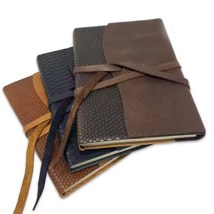 Wholesale Cheap Personalized Diary Custom Notebook Personalized Office Supplies Genuine Leather Notebook