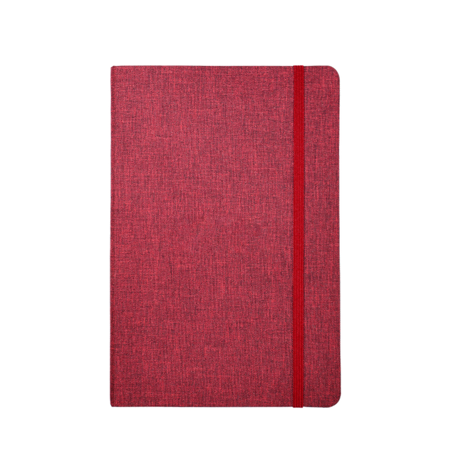 OEM Factory Direct Linen Cover A5 Journal Notebook Linen Or Cloth Cover Custom