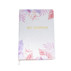 Personalized Printed Engraved Logo Environmentally Friendly Lined Notebook Journal in Silk