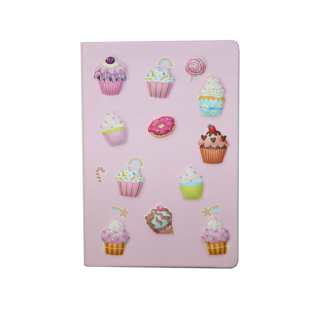  Oem Wholesale Custom High Quality Printed 3D A5 PU Journal Notebook Printing for Gift
