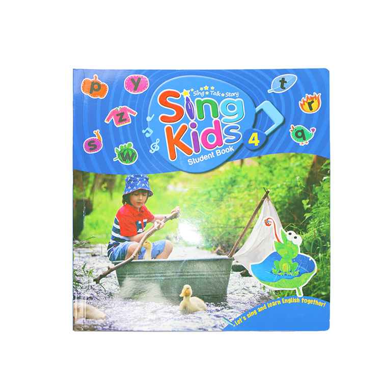 Hot Selling Customized Book Printing Service Children Color Printing Hard Cover Kids Books