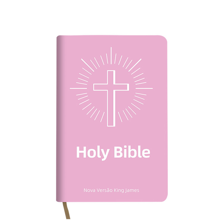 Hot-selling Black Cover Emboss Offset Printing Personalised Nkjv Study Bible 