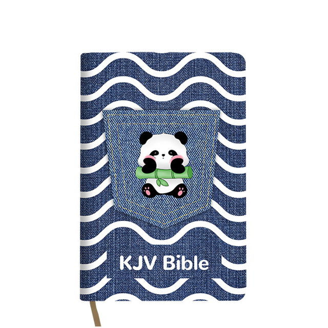 Customized Holy Bible Book with Hot Stamping Logo Christian Spanish Bible with Large Print