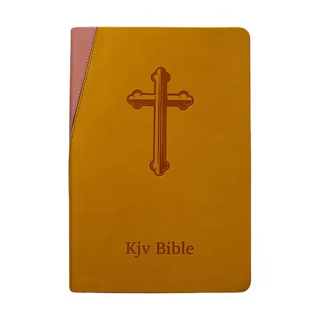 OEM Custom Factory Sales Hot Stamping Size PU Leather Emboss Soft Cover English Mini Bible