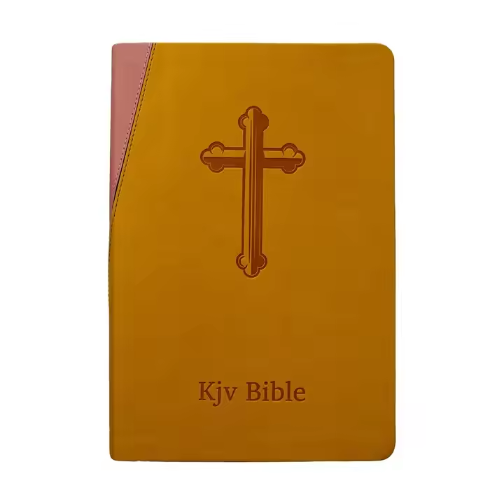 OEM Custom Factory Sales Hot Stamping Size PU Leather Emboss Soft Cover English Mini Bible