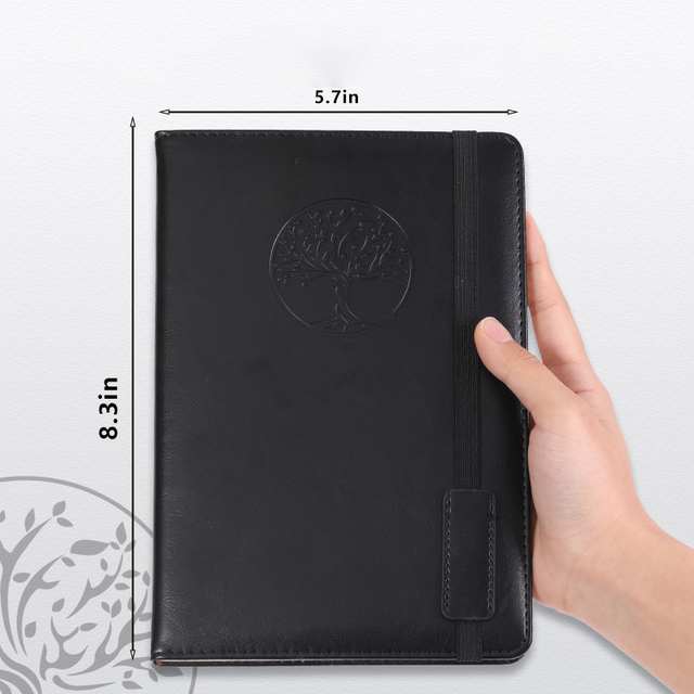 OEM Custom Friendly Pu Soft Cover Personalised Leather Bound Notebook