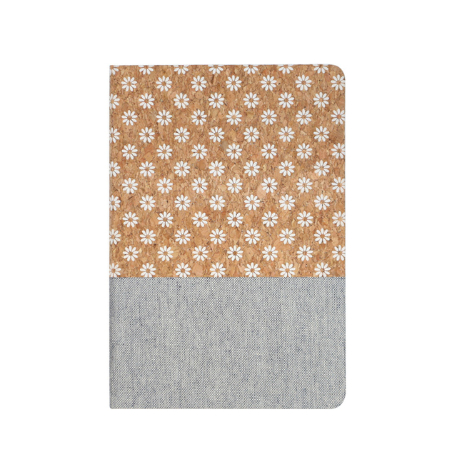 ODM New Trendy A5 Wholesale Custom Journal Printing inside Cork Notebook