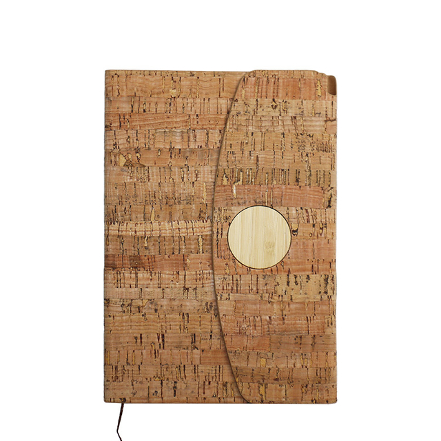 ODM A5 Wholesale Custom Cork Cover Notebook Journal Diary