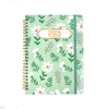Factory Wholesale Solid Color Pvc Plastic Cover Spiral Notebook for School Supplier
