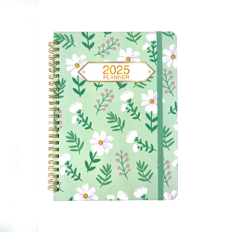 Factory Wholesale Solid Color Pvc Plastic Cover Spiral Notebook for School Supplier