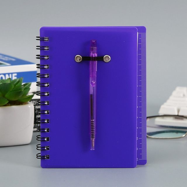 OEM Various Colors Custom Dotted Spiral Notebook Warehouse