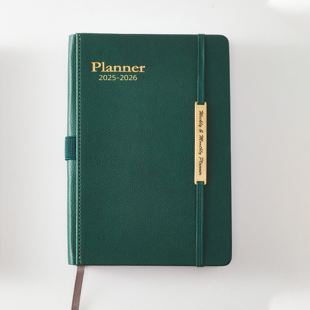 Factory Profesional Manufacturer Wholesale Printing Service Customizable Pu Leather Cover A4 Booklet