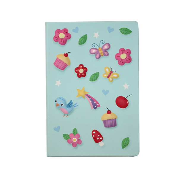  Oem Wholesale Custom High Quality Printed 3D A5 PU Journal Notebook Printing for Gift