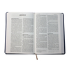 High Quality Embroidery Gift Size Holy Bible Leather Bound Pink Holy Bible Biblia with English Translation