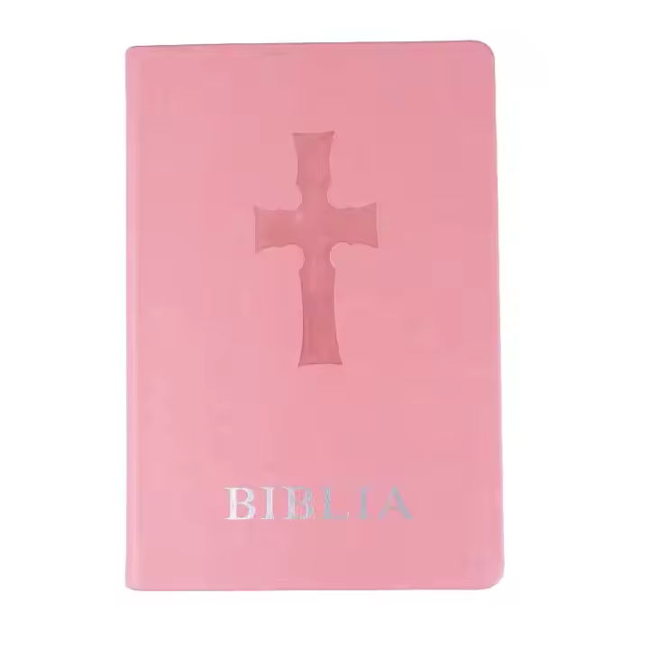ODM Professional Custom PU Leather Different Size Gold Stamping Holy Bible Printing Services Factory