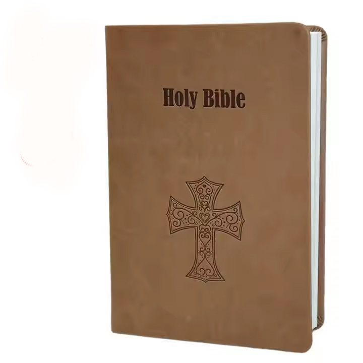 Custom Gold Stamping PU Leather Cover Christian Mini Bible Nkjv Manufacturer
