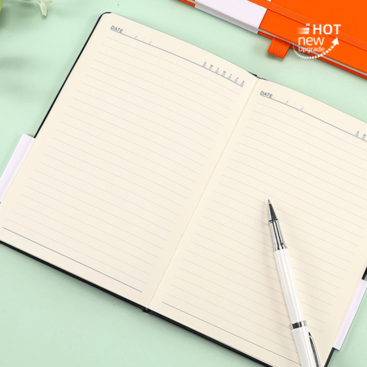 Factory Promotion Diary Monthly Planner Custom Notebook Leather Book Printing Service Cheap Custom Notebooks