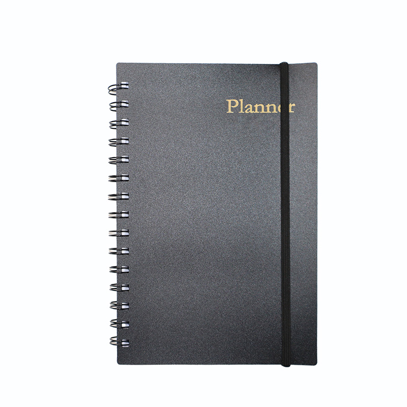 Free Sample 2025 2026 Custom Weekly Planner Printing Spiral Notebook a4 Accessories