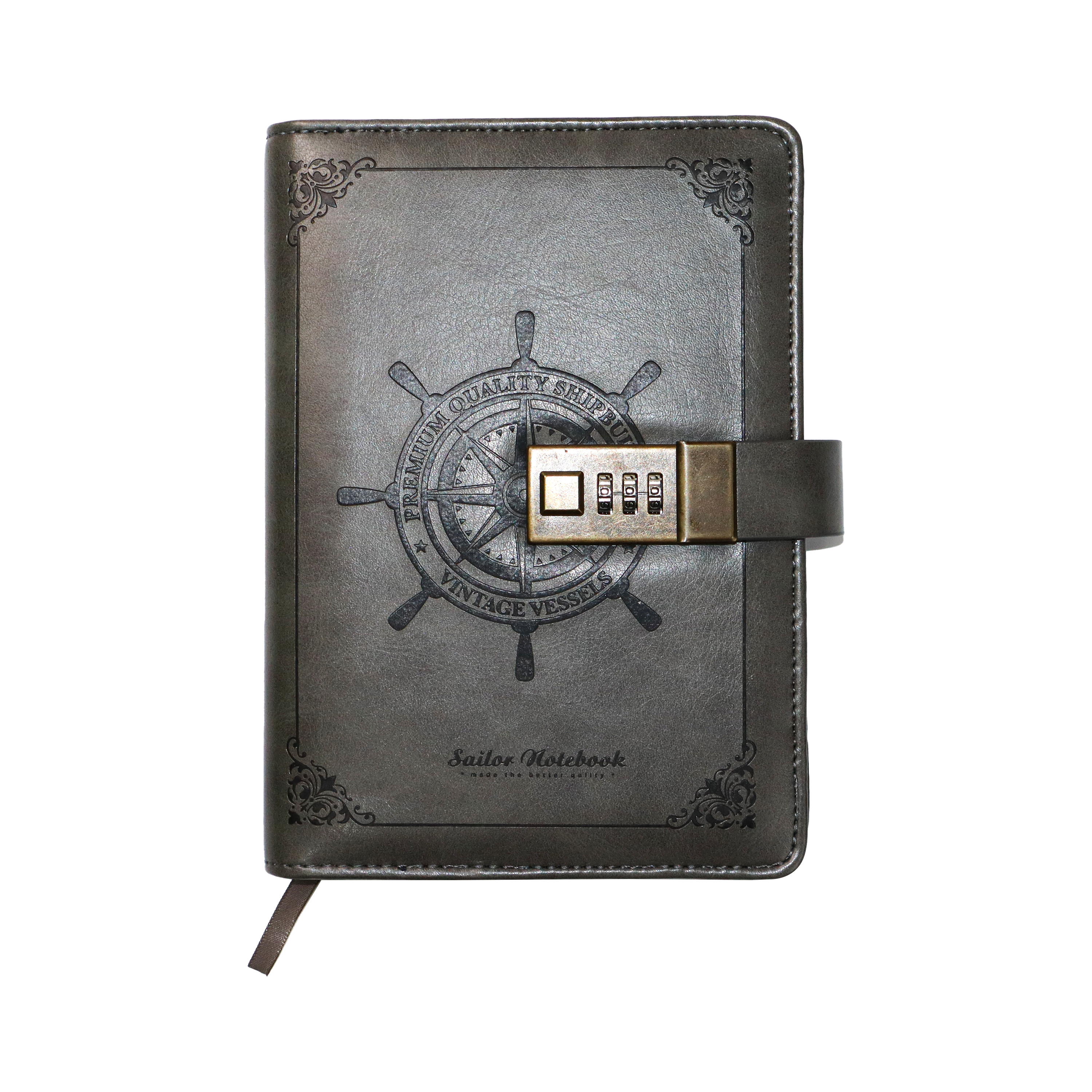 Custom Logo Daily Planner Pu Leather A5 Soft Cover Traveler's Notebook Customized