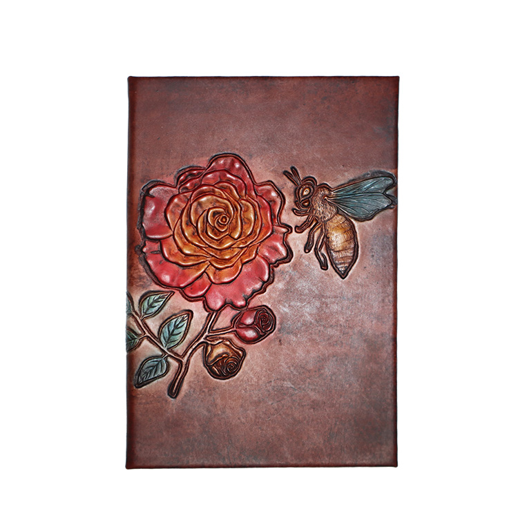 Custom Hardcover ODM 3D Notebook Vintage Diary Maker 