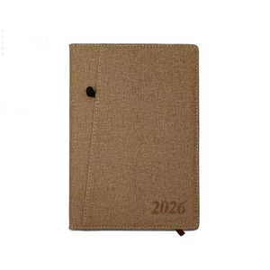 OEM Wholesale Bulk Business Custom Pu Leather Diary Journal Notebook