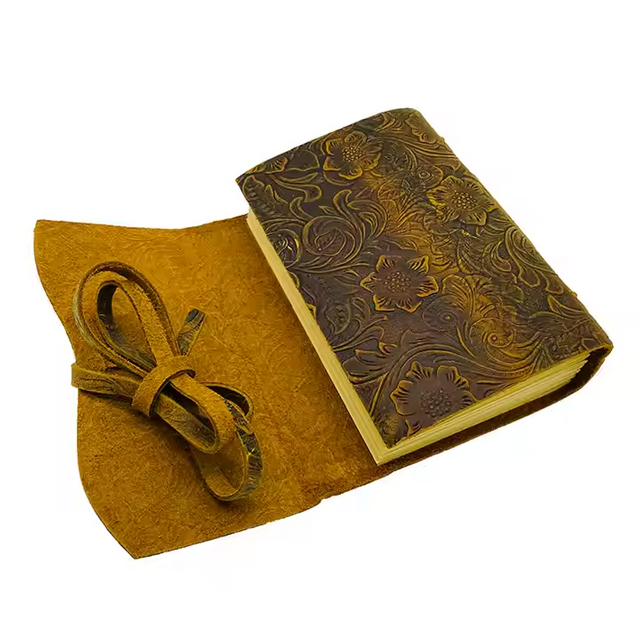 New Custom Professional Genuine Leather Notebook for Travel News