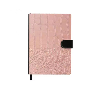Personalized Printed Logo Custom A5 PU Leather Journal Printing Company