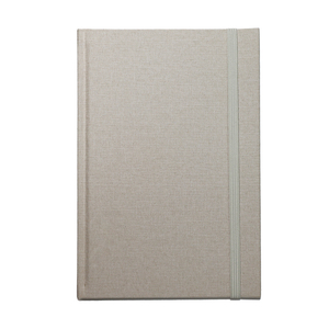 Wholesale Pure Color Fluffy Notebook Linen Hardcover Supplier A5 for Diary Gift