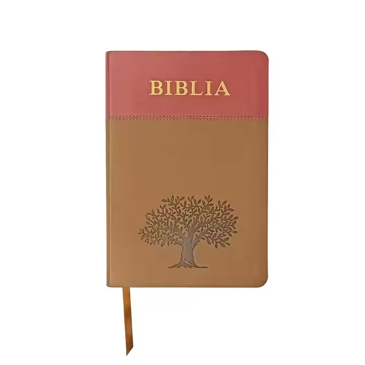 Manufacturer Wholesale Sewing Binding Embossing Logo Soft Pu Leather Cover Print Bibles Custom