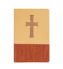 Hot Sale Pu Leather Cover Verse Holy Bible Spanish And English 