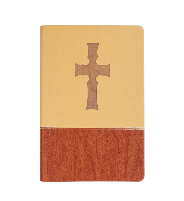 Hot Sale Pu Leather Cover Verse Holy Bible Spanish And English 