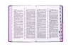 Customized Embossing Logo Large Size Soft PU Leather Cover Sewing Binding Silk Ribbon Holy Bible