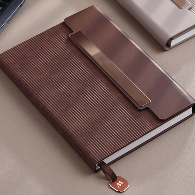 Custom Personalised Organizer Notebook Pu Office Notebook Softcover Journal