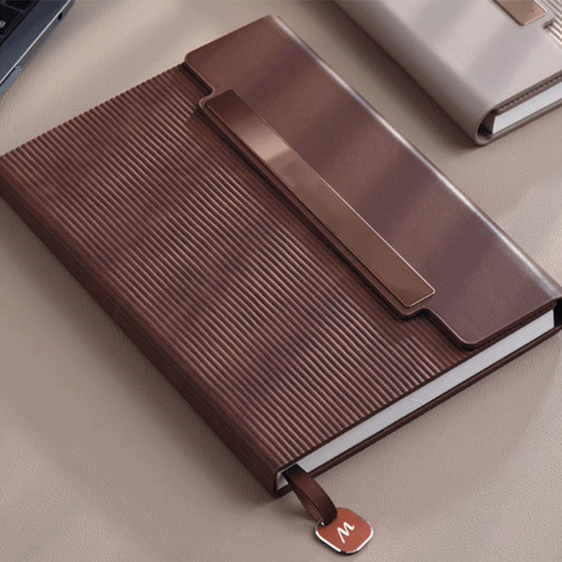 Custom Personalised Organizer Notebook Pu Office Notebook Softcover Journal